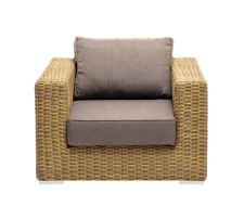 Кресло плетеное для уличных кафе и ресторанов